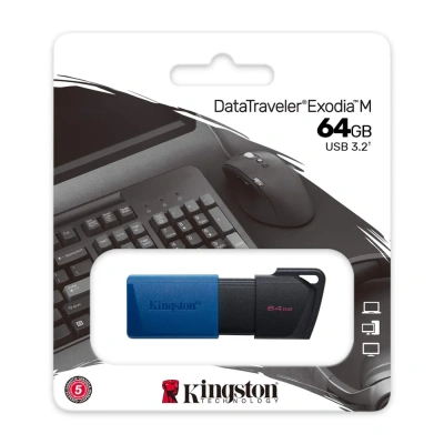 KALAM.KZ - Флеш-накопитель USB 64GB Kingston 3.2 DTXM/64GB