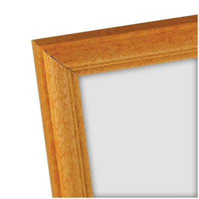 KALAM.KZ - Рамка для фото А4 деревянная, янтарь  №1, акриловое небьющееся стекло  OfficeSpace