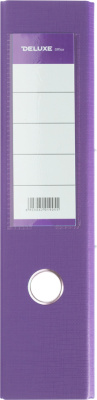 KALAM.KZ - Регистратор A4, 70мм, PVC/PVC, фиолетовый, Deluxe