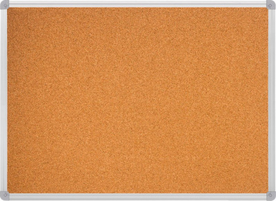 Доска пробковая 100x150см, алюминиевая рамка