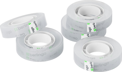 KALAM.KZ - Лента клейкая 12ммx33м, прозрачная Berlingo