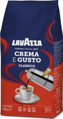 Кофе в зернах 1000 г Lavazza Crema e Gusto