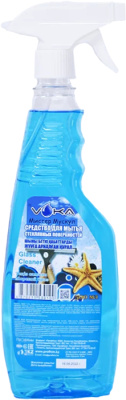 Средство для стекол и поверхностей 500мл.(триггер) Морской бриз "Glass cleaner" Voka 