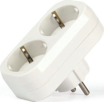 KALAM.KZ - Тройник-Разветвитель 3 гнезда с заземлением плоский 16А 250B (SBE-16-A02-3z)/100 Smartbuy