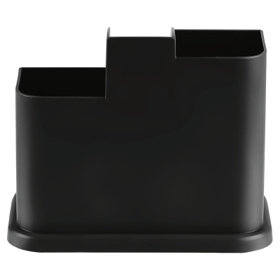 KALAM.KZ - Подставка для канц. принадлежностей, Авангард, черный, пластик Стамм