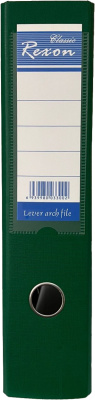 KALAM.KZ - Регистратор A4, 55мм, PVC, зеленый Rexon