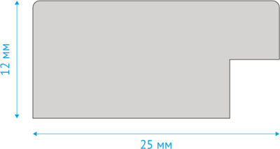 KALAM.KZ - Рамка  для фото А4,пластиковая, белая, №10 OfficeSpace