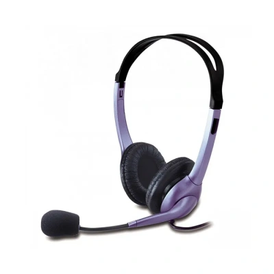 Гарнитура, Genius, HS-04S, Тип крепления: Дуговые, Подключение 3,5 MiniJack, Длина кабеля 1,2 м, Чёр