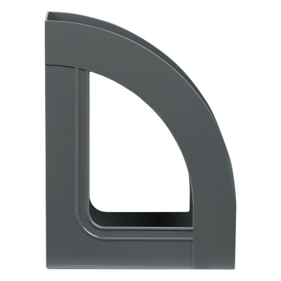 KALAM.KZ - Лоток вертикальный А4, 70мм, серый Стамм Респект