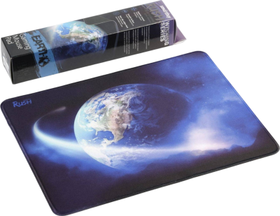 Коврик для мышки Smartbuy RUSH Earth M-size 360х270х3 мм резиновая основа+тканевая поверхность