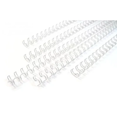 Пружина для переплета, 7/16дюйма, 11,1мм, 80л, металлическая, белая ProfiOffice