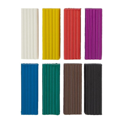 KALAM.KZ - Пластилин 8 цветов, со стеком, 120 гр Невская Палитра "Цветик" 