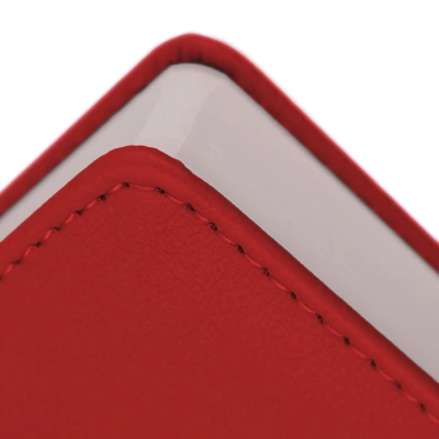 Ежедневник А5, датированный, 176л., иск кожа, Maple, красный, Эксмо