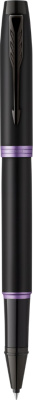 Ручка роллерная Parker IM Professionals Amethyst Purple BT, 0,8 мм F, черная, 2172950