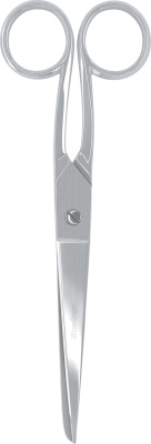 KALAM.KZ - Ножницы 20см., цельнометаллические "Steel&Style", европодвес Berlingo