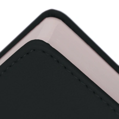 Ежедневник А5, датированный, 176л., иск кожа, Maple, черный, Эксмо