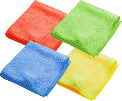 Салфетка 30*30см, микрофибра 4 шт. "Универсальная"