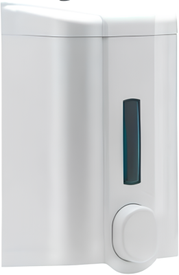 Дозатор диспенсер для жидкого мыла, 1000мл белый S4 Vialli 