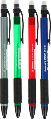 KALAM.KZ - Карандаш механический, 0.5мм, пластиковый корпус с резиновым обхватом Smart Grip