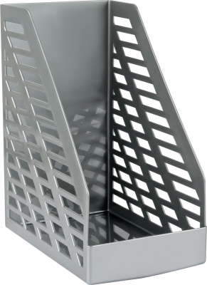 Лоток вертикальный А4, 160мм, серый Стамм XXL