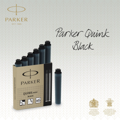 KALAM.KZ - Капсулы черные 6шт, короткие Parker