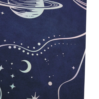 Книга для записей А5, 80л, клетка, иск. кожа, Folga 3, торцы серебро Эксмо