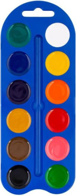 Краски 12 цветов, акварельные, медовые, Невская палитра "Я-Художник" уп пластик