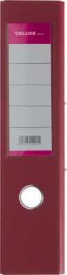 KALAM.KZ - Регистратор A4, 70мм, PVC/PVC, бордовый, Deluxe