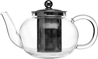 Чайник заварочный 1л «Проотель» термост.стекло D=80/70,H=125мм