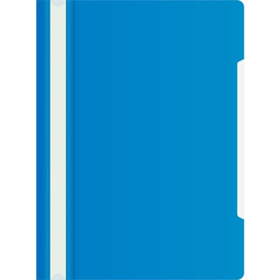 Скоросшиватель пластиковый A4 160 мкм, синий Бюрократ