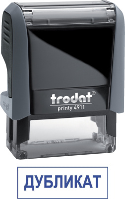 Оснастка 38x14мм, для штампа 4911, "Дубликат" Trodat