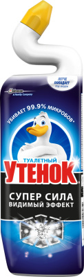 Чистящее средство для сантехники 500мл, с дозатором, видимый эффект "Утенок" 