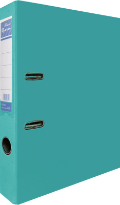 Регистратор A4, 72мм, PVC, бирюзовый Rexon