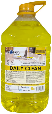 Средство моющее, универсальное для пола 5л. "DAILY CLEAN" Voka (ПЭТ)