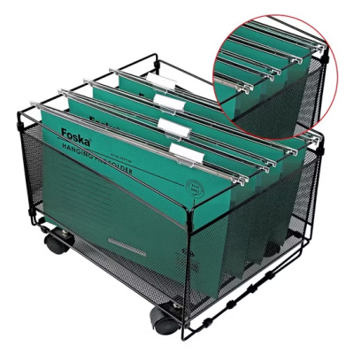 KALAM.KZ - Папка подвесная FC(245x365(400)мм, 230гр, зеленая, картон Foska