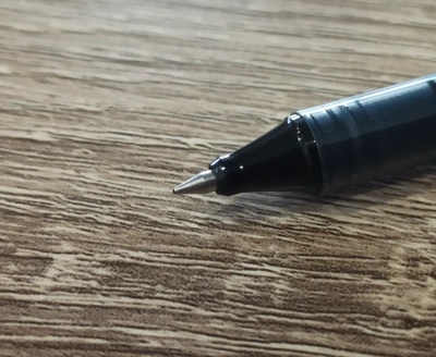 KALAM.KZ - Ручка роллерная 0,5мм черная, Zebra, AX5