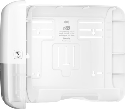 KALAM.KZ - Диспенсер для бумажных полотенец ZZи С сложения, белый, мини H3 Singlefold Tork