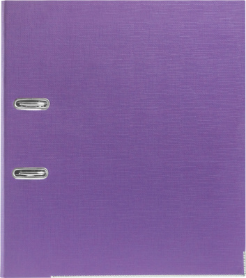 KALAM.KZ - Регистратор A4, 70мм, PVC/PVC, фиолетовый, Deluxe