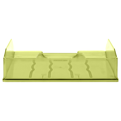 KALAM.KZ - Лоток горизонтальный А4, лайм тонированный Стамм Эксперт