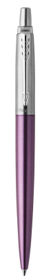 Ручка шариковая Parker Jotter Victoria Violet Chrome CT, 1,0 мм М, синяя 1953244