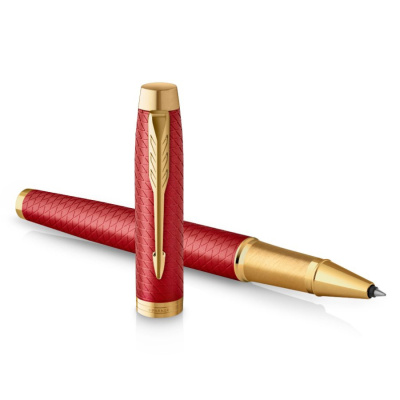 KALAM.KZ - Ручка роллерная Parker IM Premium Red GT, 0,5 мм F, черная 2143647