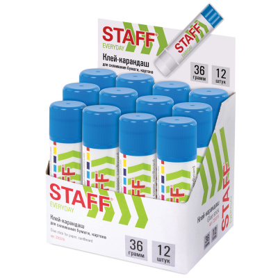 KALAM.KZ - Клей-карандаш 36гр, Staff Everyday