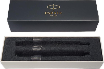 KALAM.KZ - Набор подарочный, ручка шариковая и ручка перьевая IM Black GT Parker