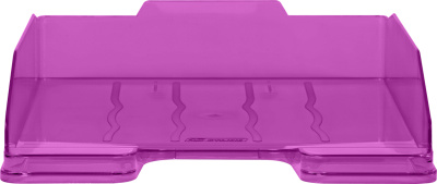 KALAM.KZ - Лоток горизонтальный А4, слива тонированный Стамм Эксперт