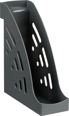 Лоток вертикальный А4, 95мм, серый Стамм Эксперт