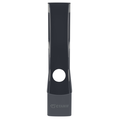 KALAM.KZ - Лоток вертикальный A4, 75мм, серый Стамм Лидер