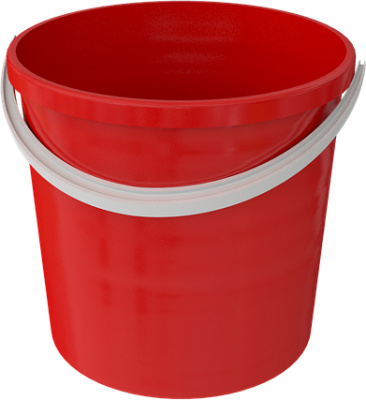 Ведро пластиковое 5л без крышки