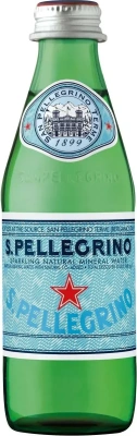 Вода минеральная газированная 0,25л San Pellegrino. стекло