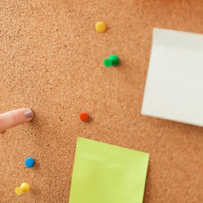 KALAM.KZ - Доска пробковая 90x120см, алюминиевая рамка Foska