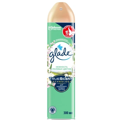 Освежитель воздуха 300мл, Glade "Нежность полевых цветов"